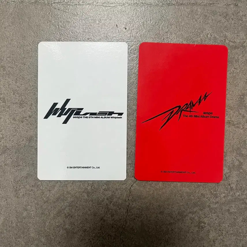 에스파 윈터 영풍문고 특전 포카