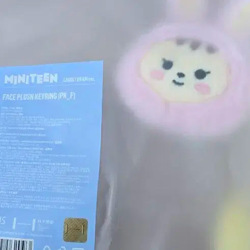 세븐틴 miniteen jjong toram 키링