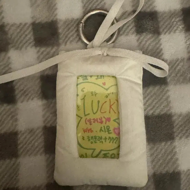 엔시티위시 위시스테이션 시온 부적 + 포카파우치 키링