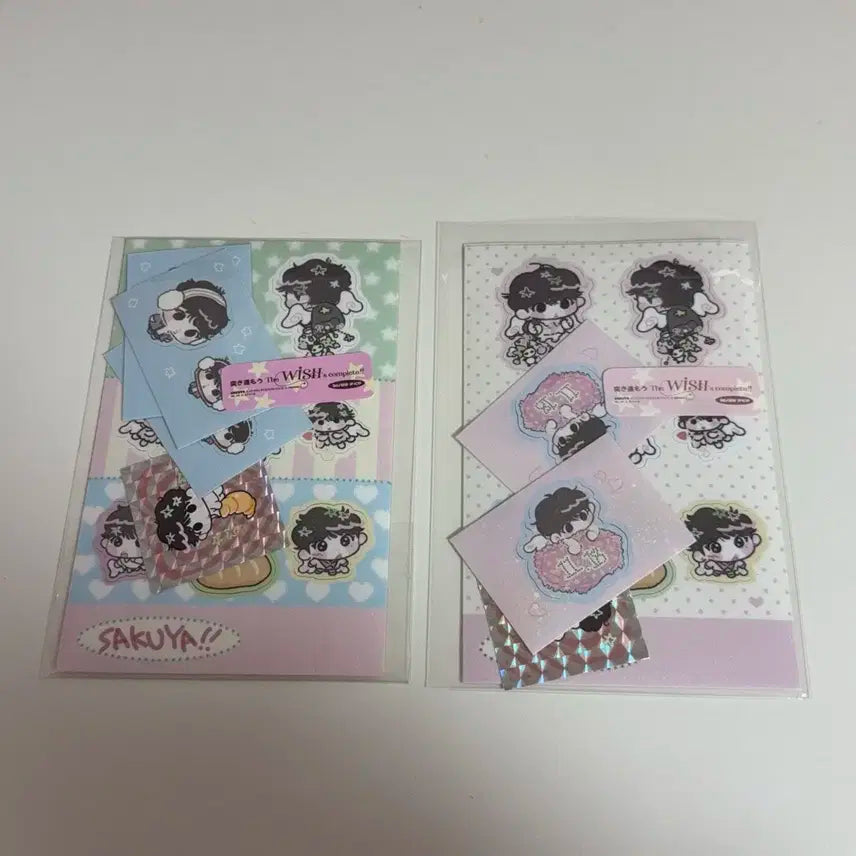 엔시티 위시 부쿠 부꾸 사쿠야 스티커 쿵피트팩 포토카드 포카 비공굿