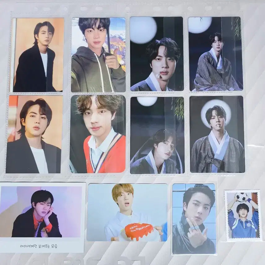택배 배송비 무료)방탄소년단 석진(41장)일괄양도