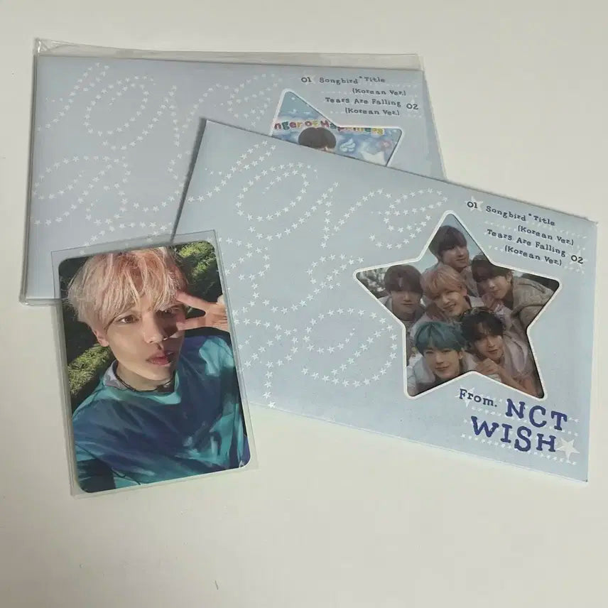 NCT WISH 송버드 개봉 앨범 시온 포카 양도