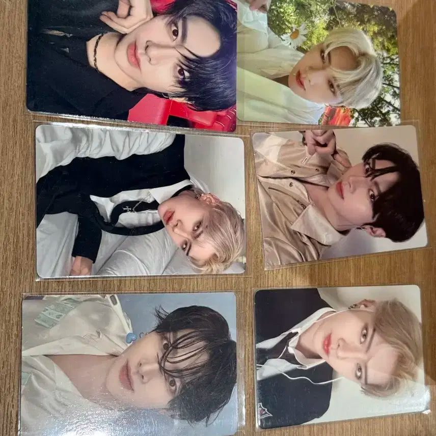 에이티즈 윤호 포토카드 6장 일괄