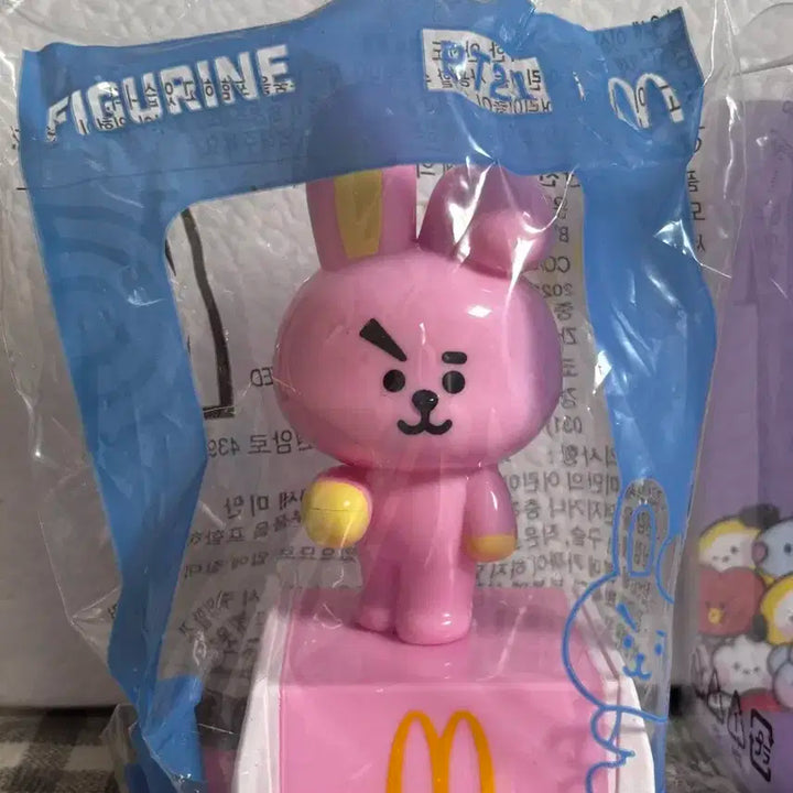 방탄 BT21 맥도날드 피규어 쿠키