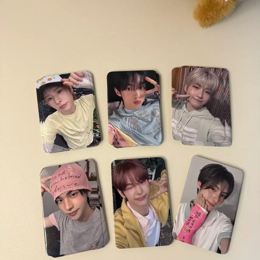 1세트)TWS 투어스 비트로드 미공포 포카