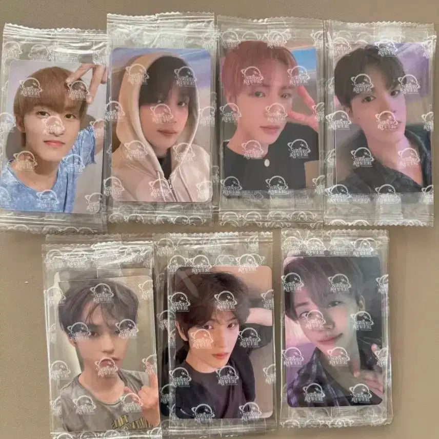 엔시티드림 스타리버 중국 미공포 특전 포카 세트