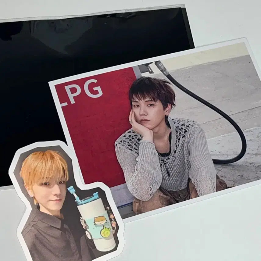 보넥도 이디야 포토엽서 스티커 리우 일괄