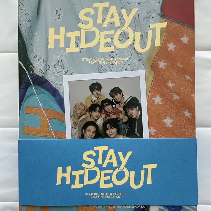 스키즈 공식 4기 팬클럽 키트