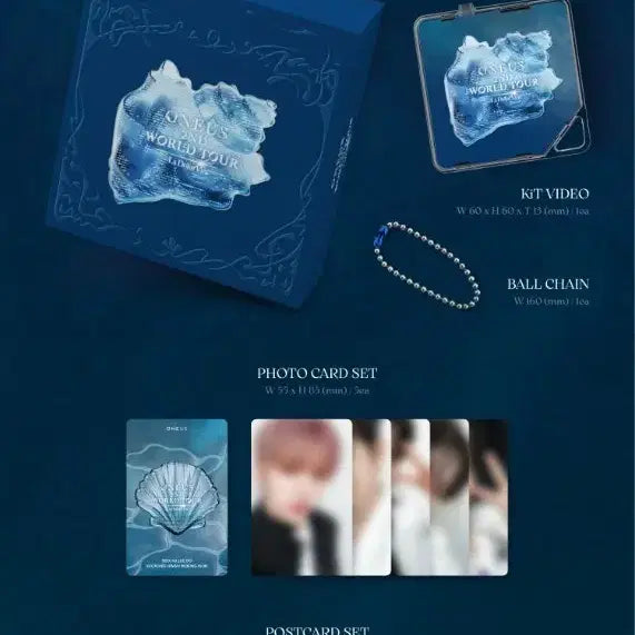 원어스ONEUS 2ND 월드투어 La Dolce Vita 키트 미개봉판매