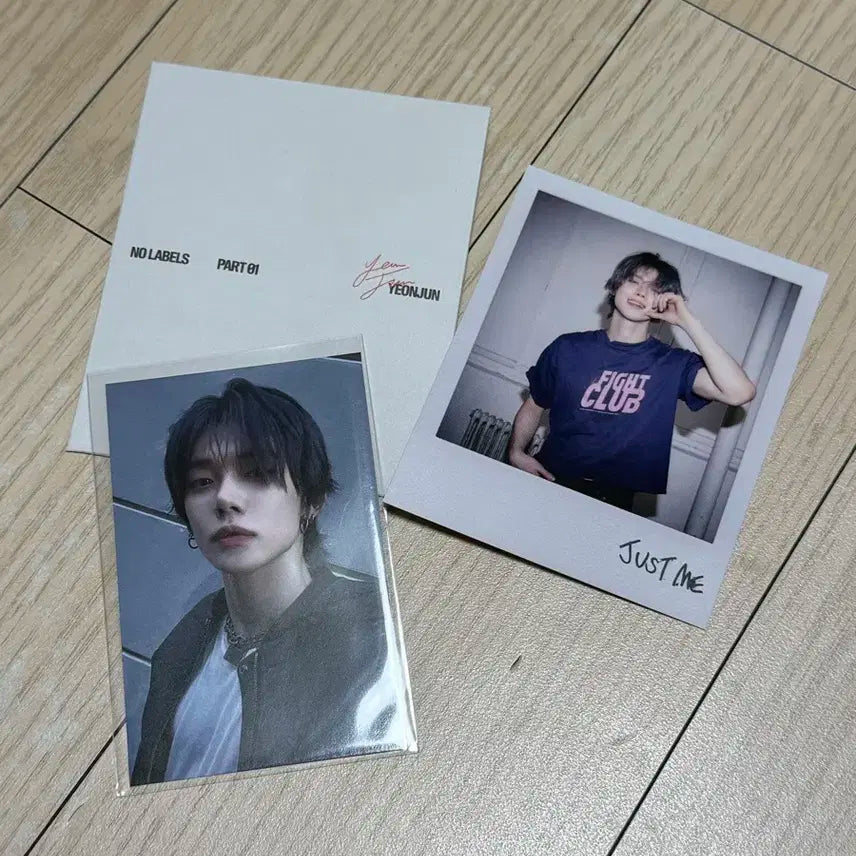 투바투 연준 노레이블즈 공방포카 + 폴라로이드