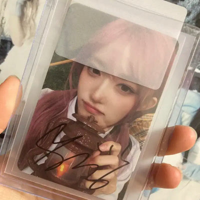 최저가)아이브 싸포 이서 다이브존 싸인 판매