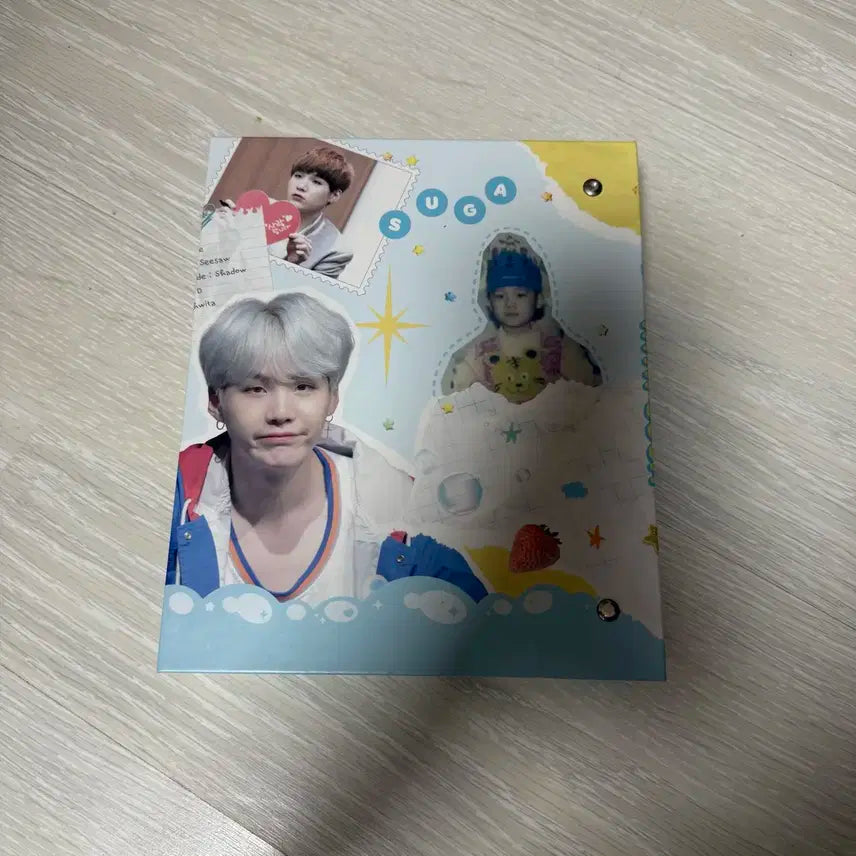 방탄소년단 민윤기 슈가 3공 포카 바인더