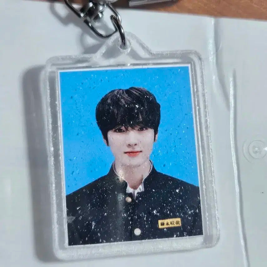 엔시티 위시 가쿠란 사쿠야 증사 증명사진 키링