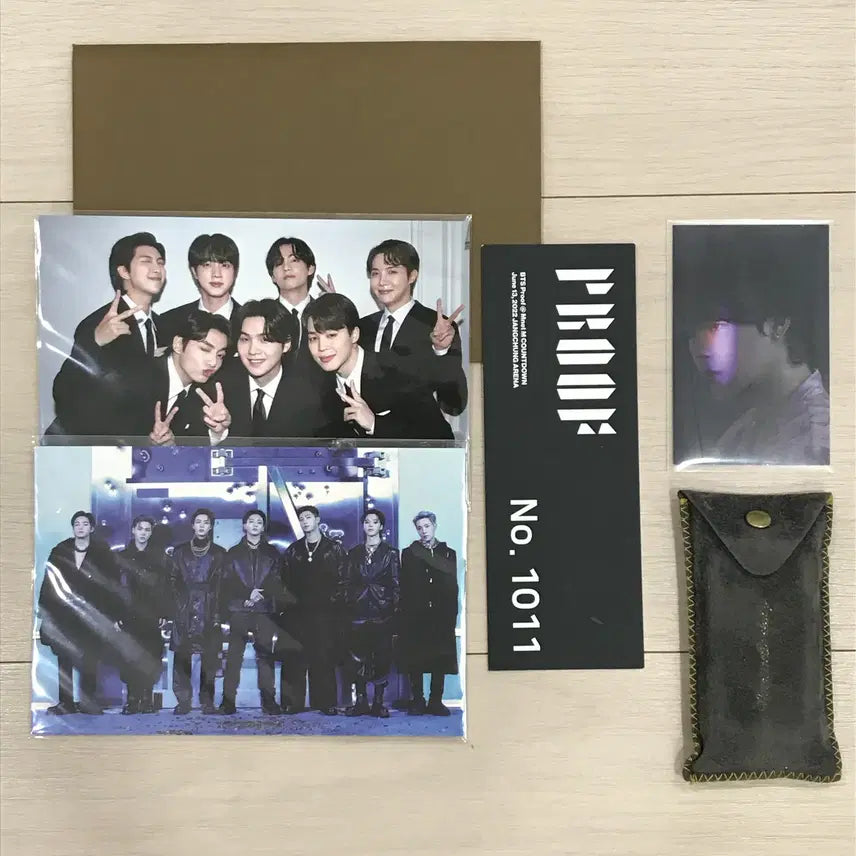 방탄소년단 PROOF 엠카운트다운 역조공 가족사진 단체사진 지민포카 일괄