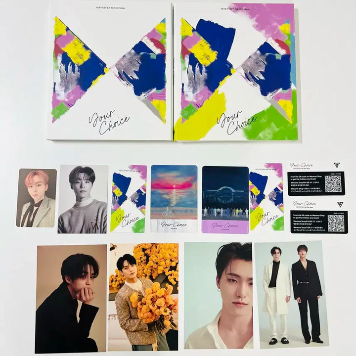 세븐틴 유어초이스 Your Choice 앨범 포카 포토카드 세트