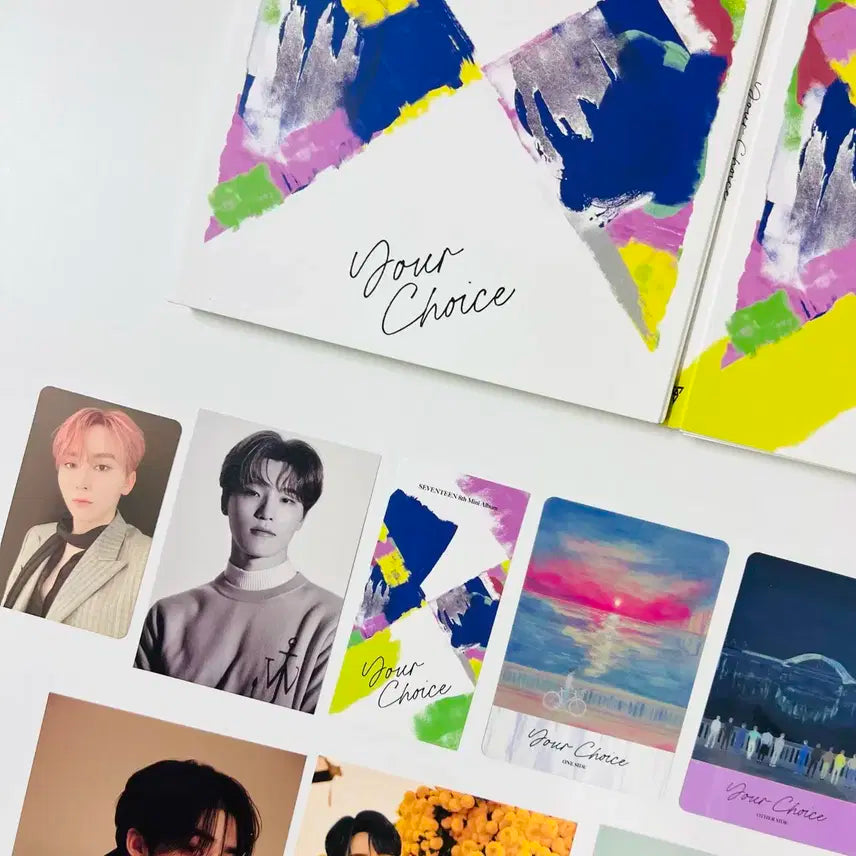 세븐틴 유어초이스 Your Choice 앨범 포카 포토카드 세트