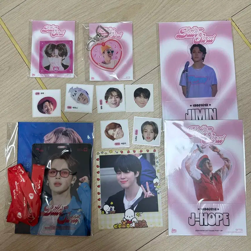 방탄 홈마 비공식 팝업 bitter but sweet 굿즈