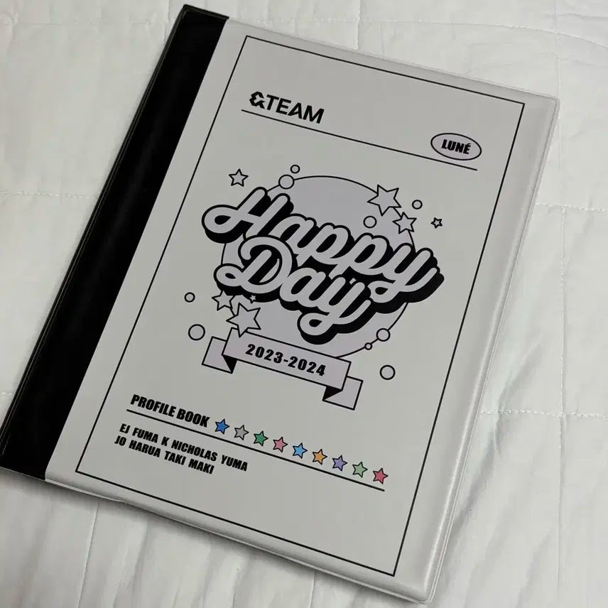 앤팀 &TEAM 2023-2024 해피데이 바인더 양도