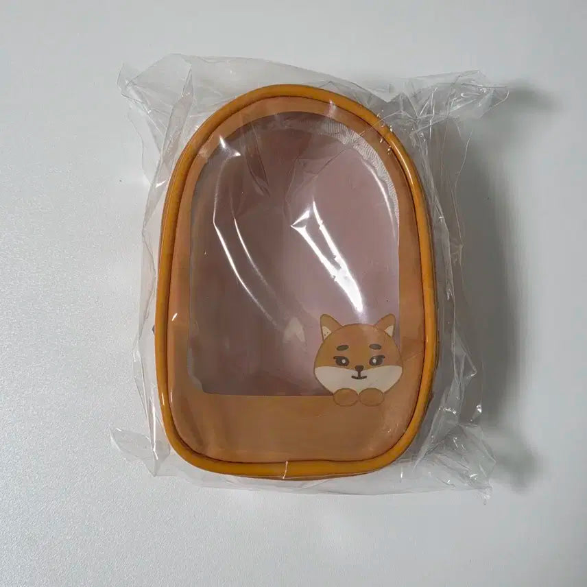 데이식스 쁘띠멀즈 쁘멀 클리어 플러시 파우치 케