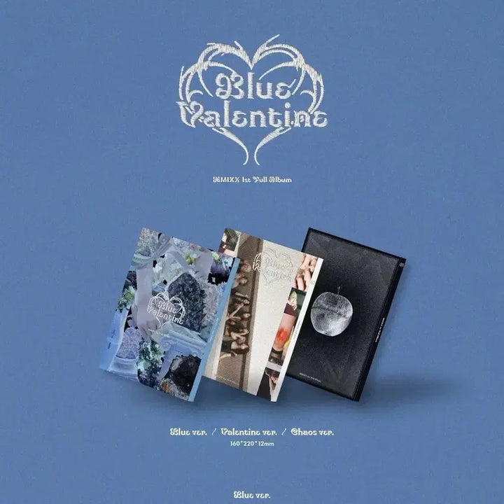 엔믹스 Blue Valentine 앨범 일반반 3종 세트