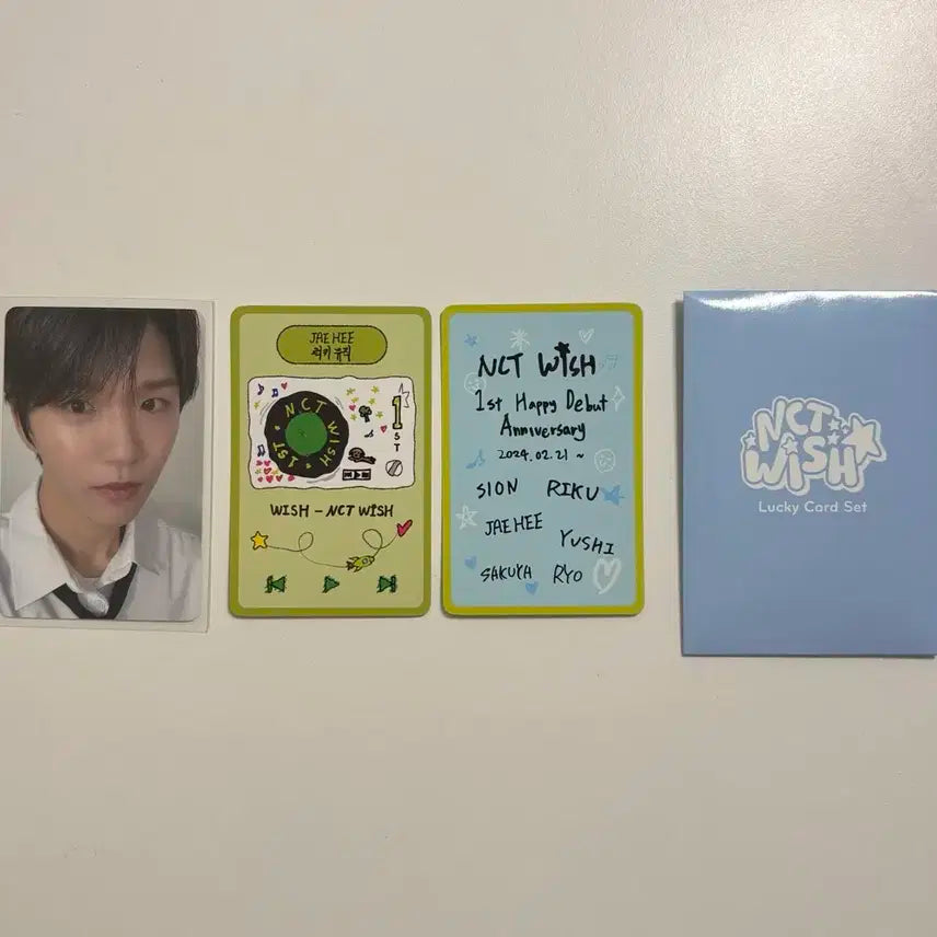 엔시티위시 일주년 엠디 럭키카드 재희