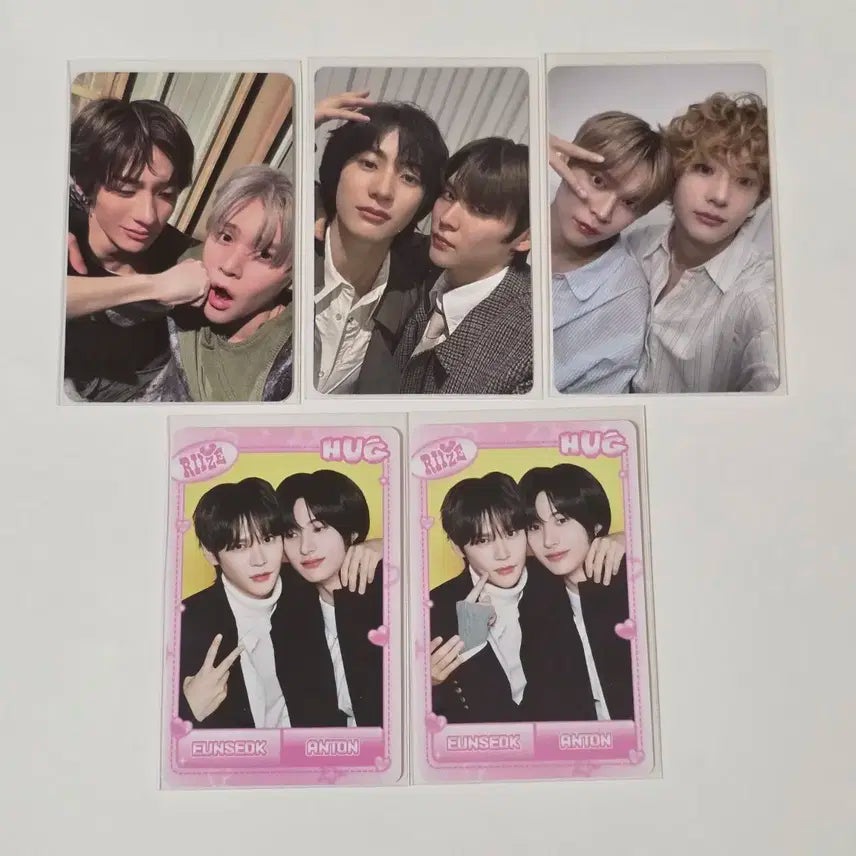 라이즈 투톤즈 은석 앤톤 유닛 포토카드(오디세이허그일본팬미팅럭키