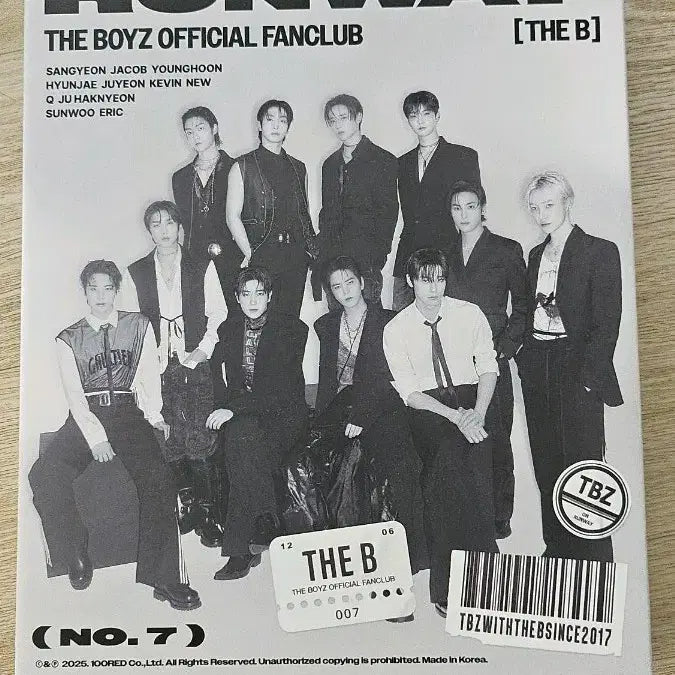 더보이즈 7기 팬클럽키트(팬클럽카드x)