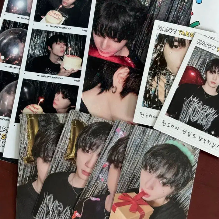 2024 태산 생일 엠디 포카 + 포토세트 일괄