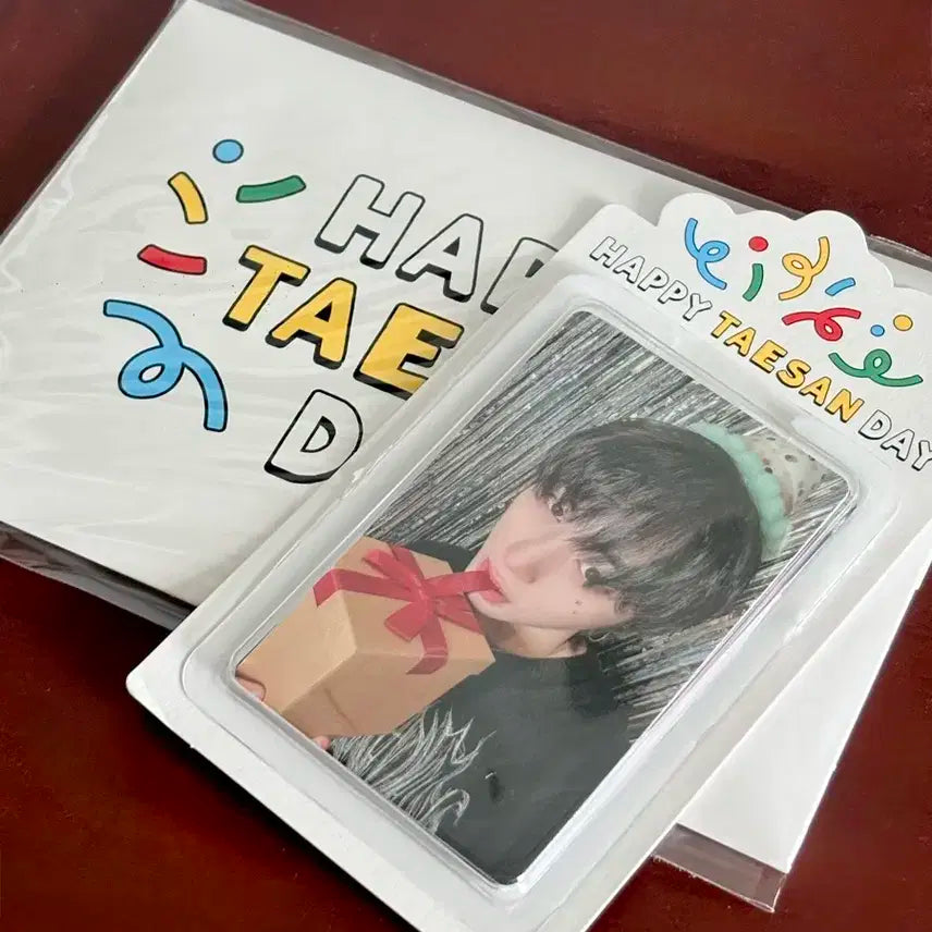 2024 태산 생일 엠디 포카 + 포토세트 일괄