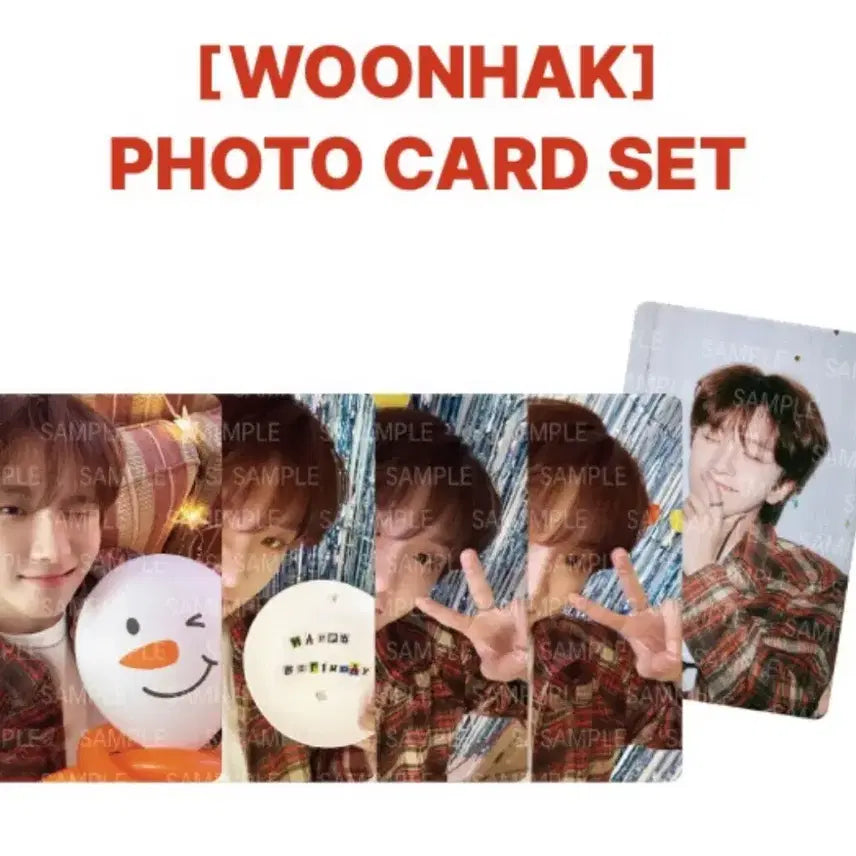 보넥도 운학 생일 포카세트 양도 2025 bnd woonhak