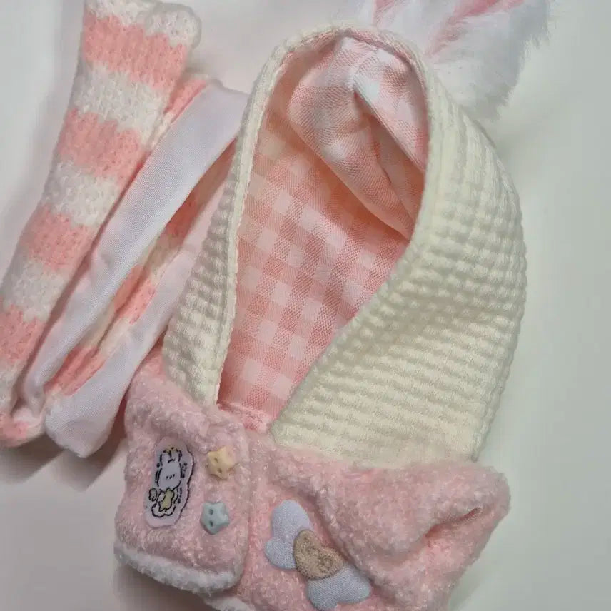 10cm 인형옷 무속성 토끼후드 원가이하 양도