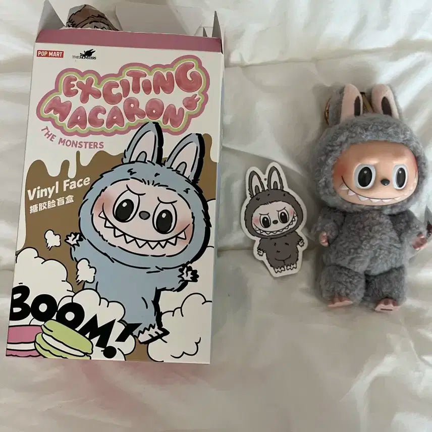 팝마트 라부부 몬스터즈 Exciting Macaron 인형