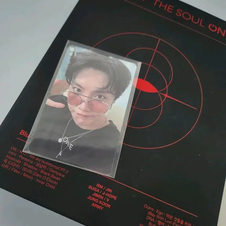 방탄 맵솔콘 블루레이 호석포카