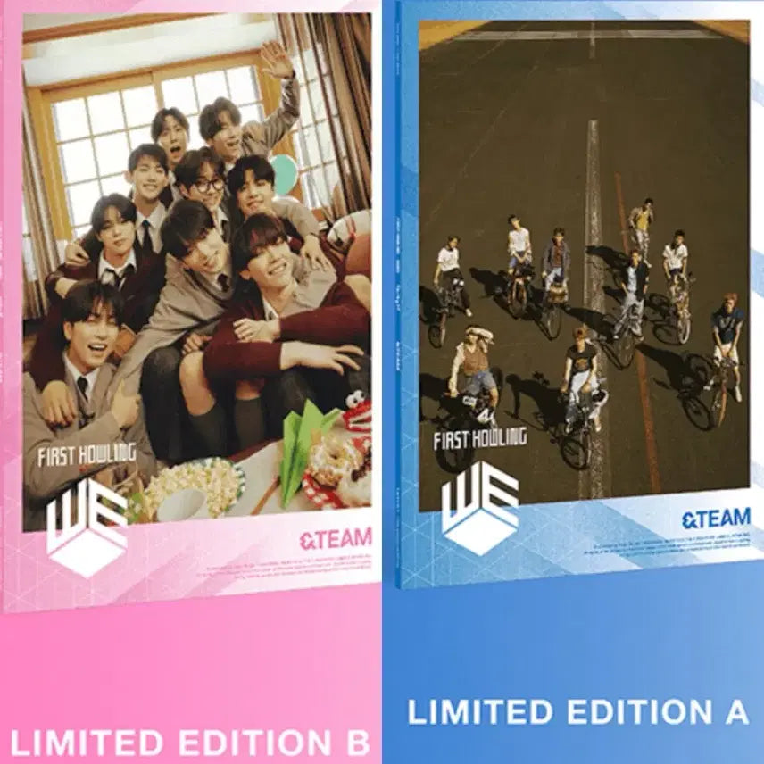 앤팀 First Howling 앨범 한정판 A/B 세트