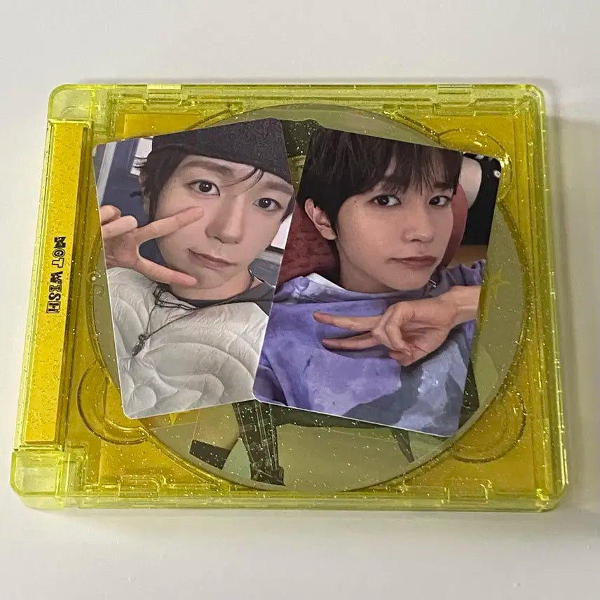 [당일발송] 엔시티 위시 컬러 료 쥬얼, 에버라인 특전 포카