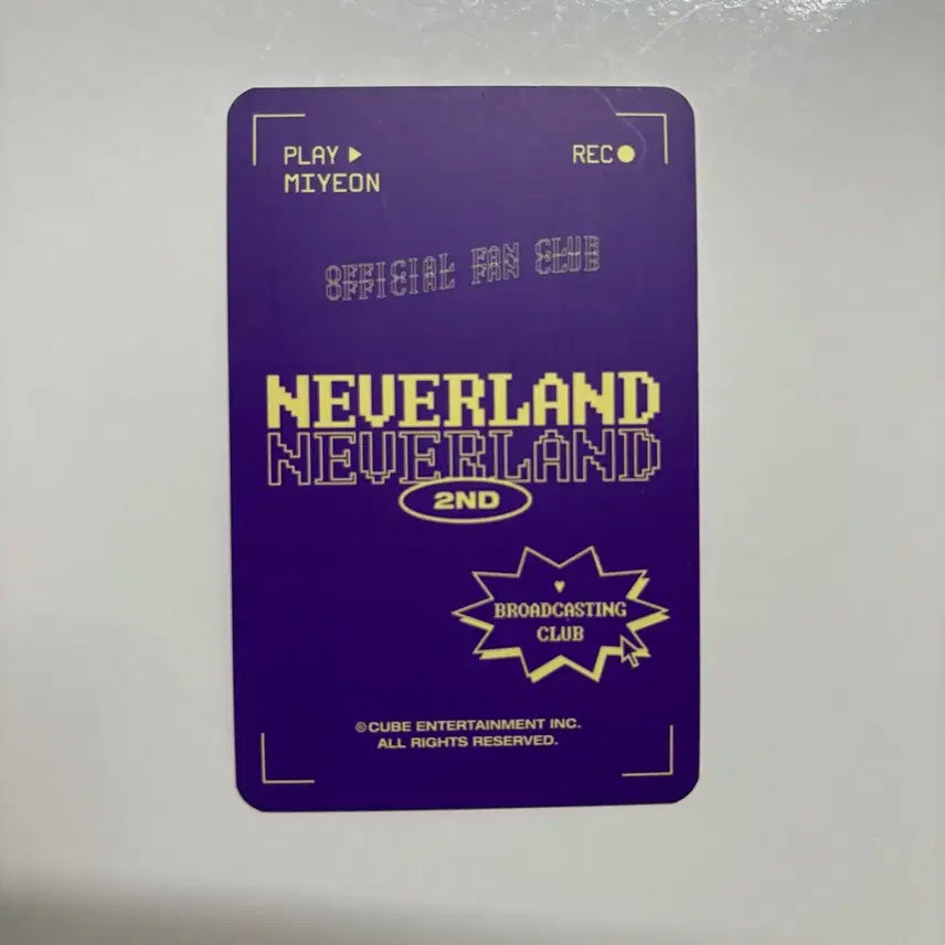 아이들 미연 2기 팬덤키트 포카 판매