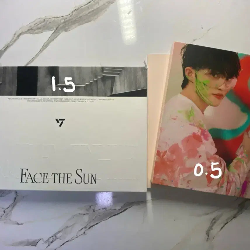 (급처)세븐틴 앨범 face the sun (cd는 캐럿반만 x)