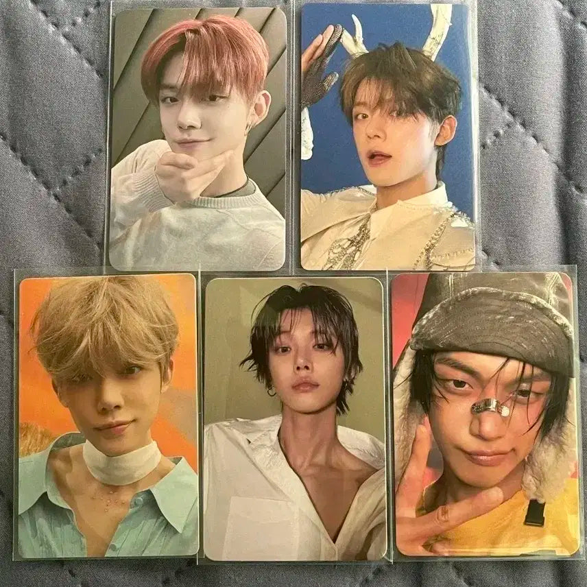 투바투 연준 포카 일괄 판매 노레이블즈 투게더 투모로우 아궁빵 일본 럭드