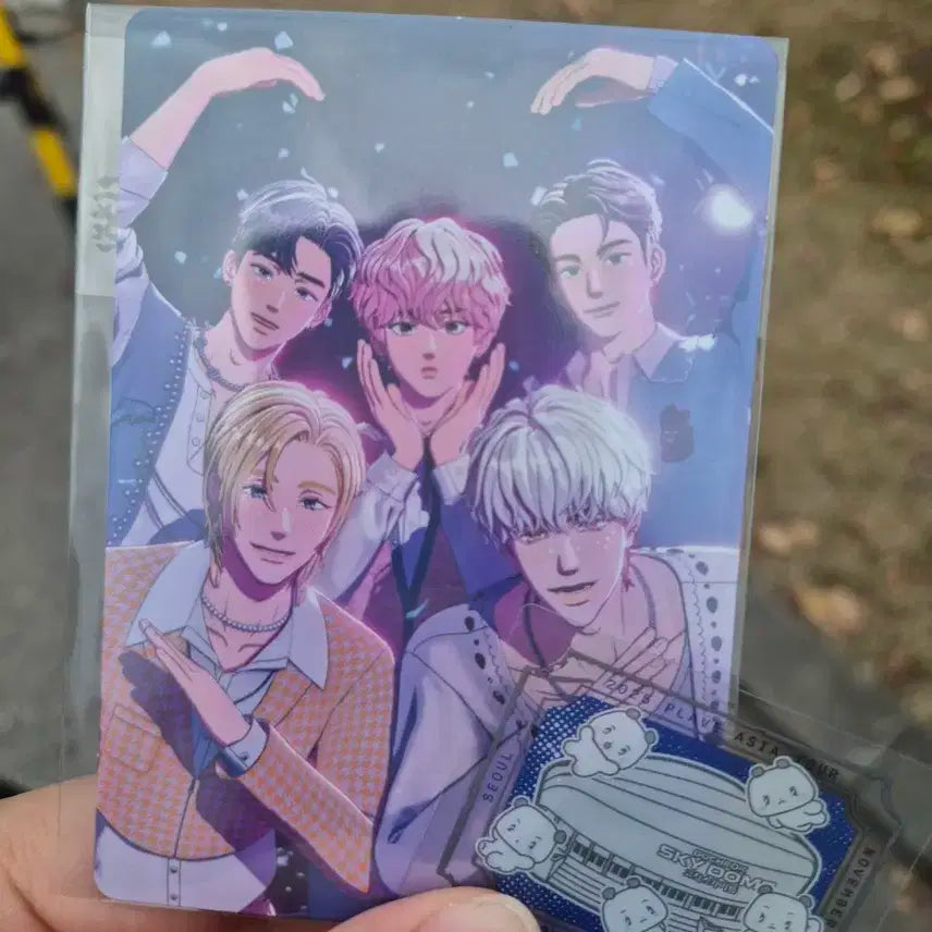 플레이브 특전 빅포카 스티커