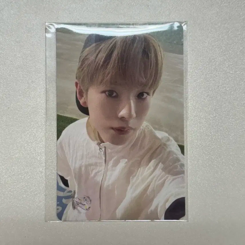 엔시티위시 컬러 팝업 유우시 5만원 포카 미공포