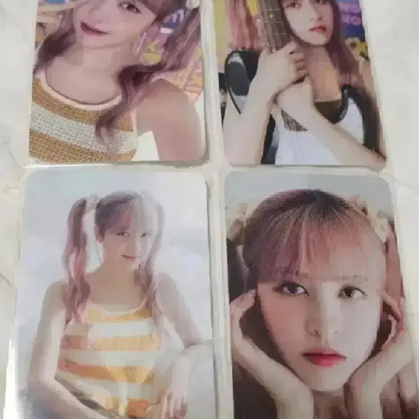 엔믹스 TRADING CARD 릴리 포카4장-MIXXUNIVERSITY