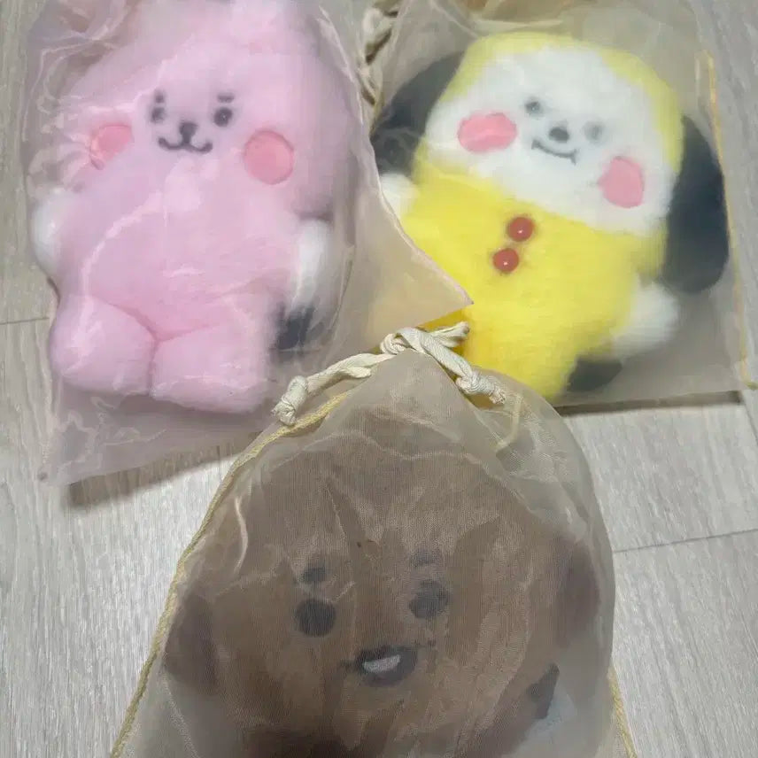 BT21 캐릭터 인형 쿠션 세트