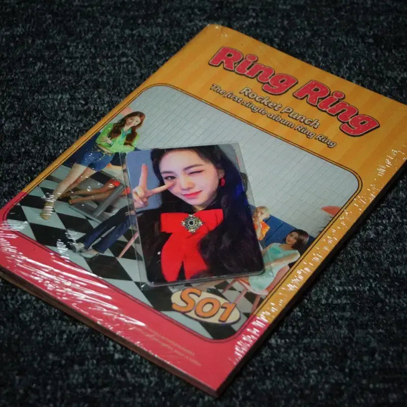 (미개봉) 로켓펀치 싱글 1집 Ring Ring 초도한정 포카 포함