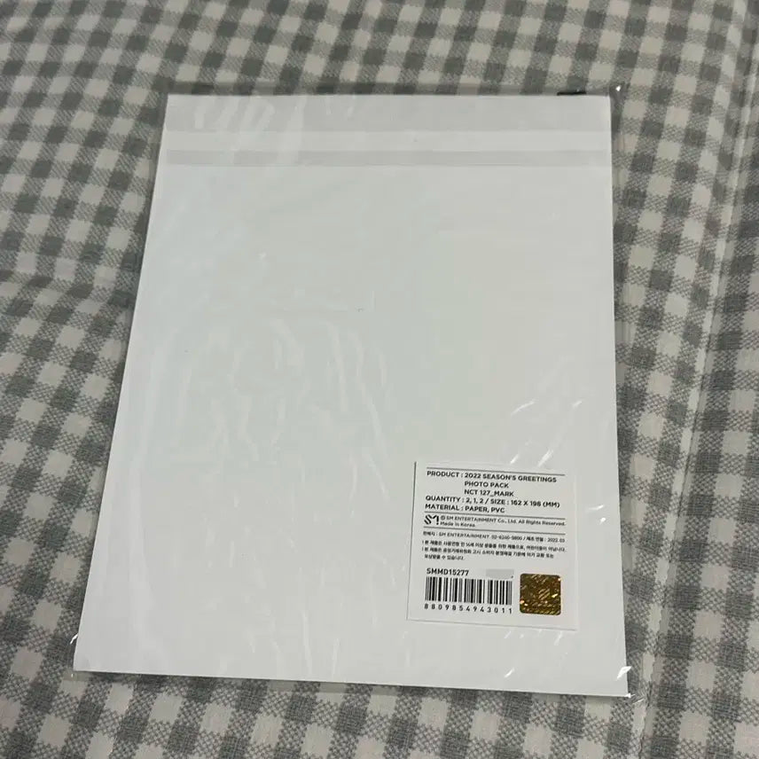 NCT 127 엔시티 마크 2022년 시그 포카 포토팩 미개봉