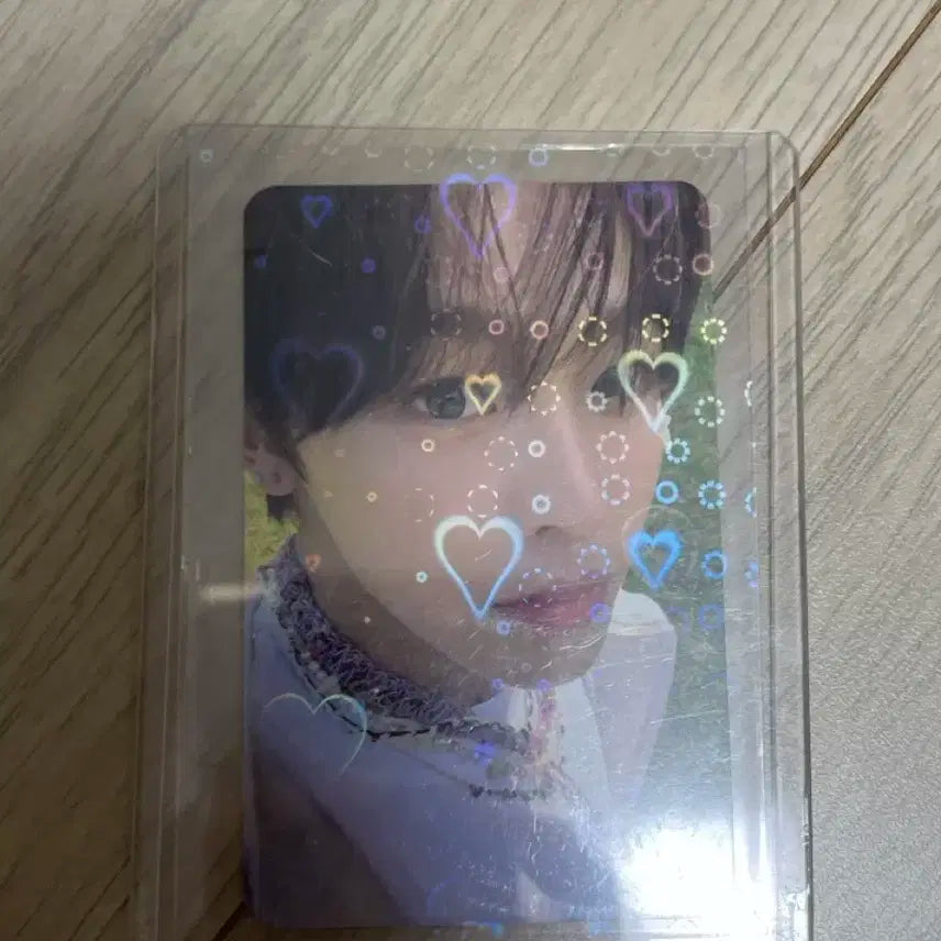 엔시티 위시 리쿠 송버드 레터버전 포카