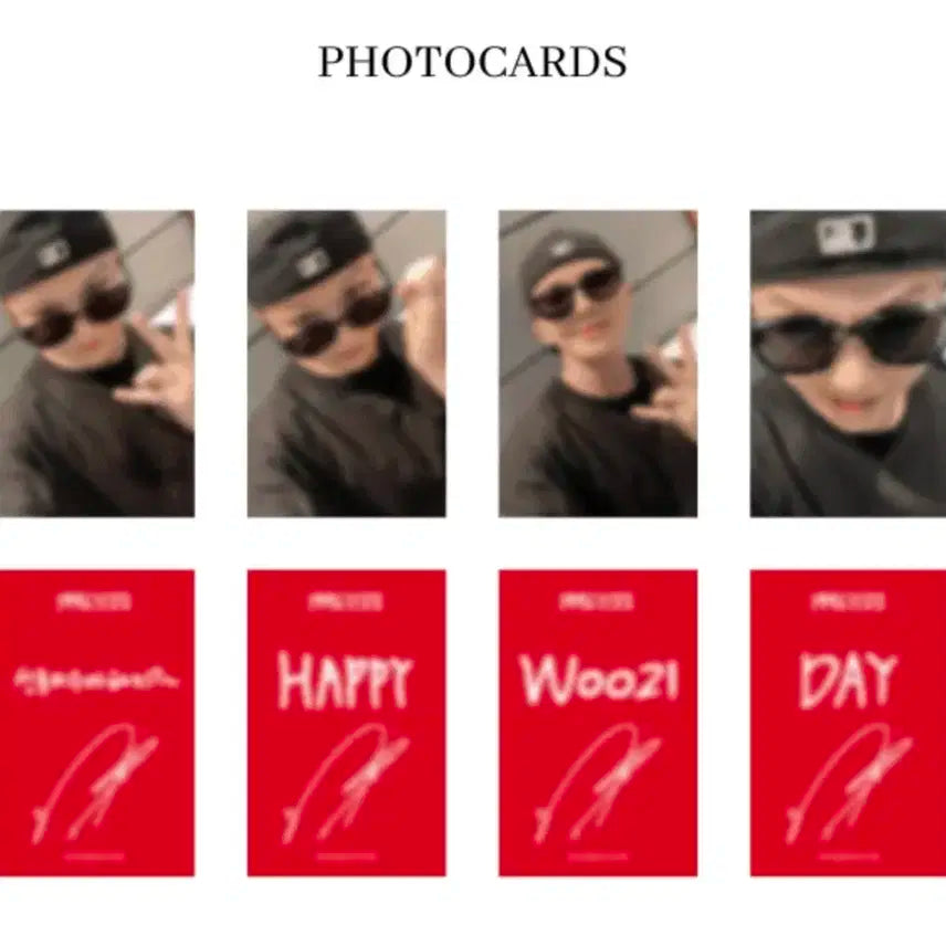 세븐틴 우지 선글라스 포카만 양도