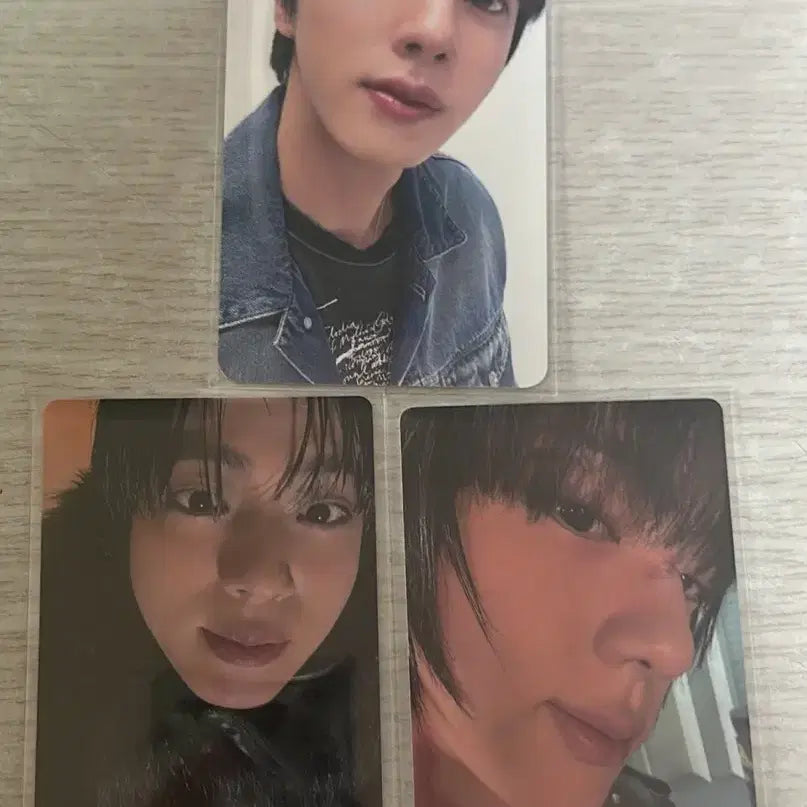 방탄소년단 진 김석진 에코 런석진 포카 일괄