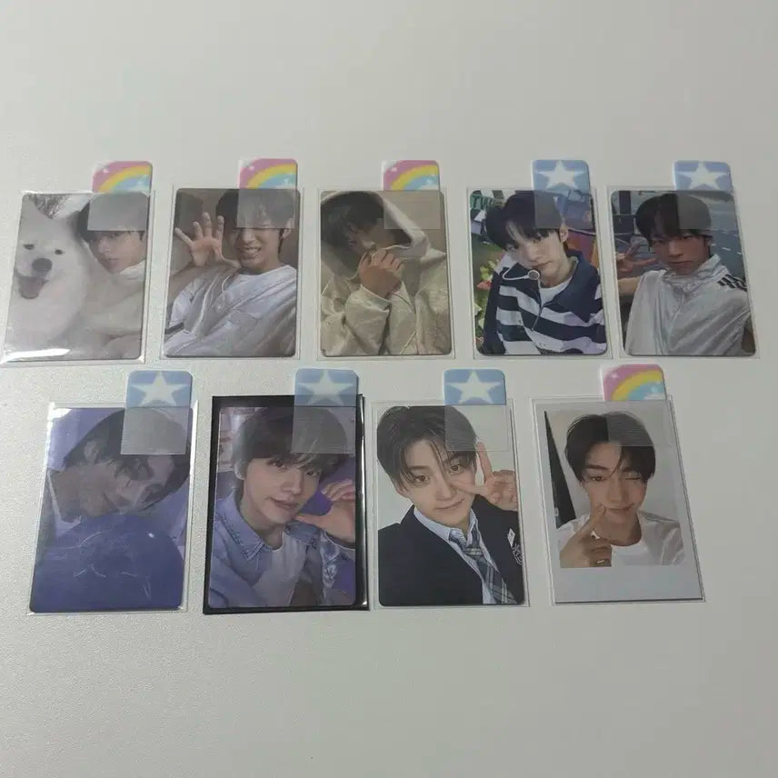 투어스 도훈 신유 지훈 한진 포카 일괄 판매