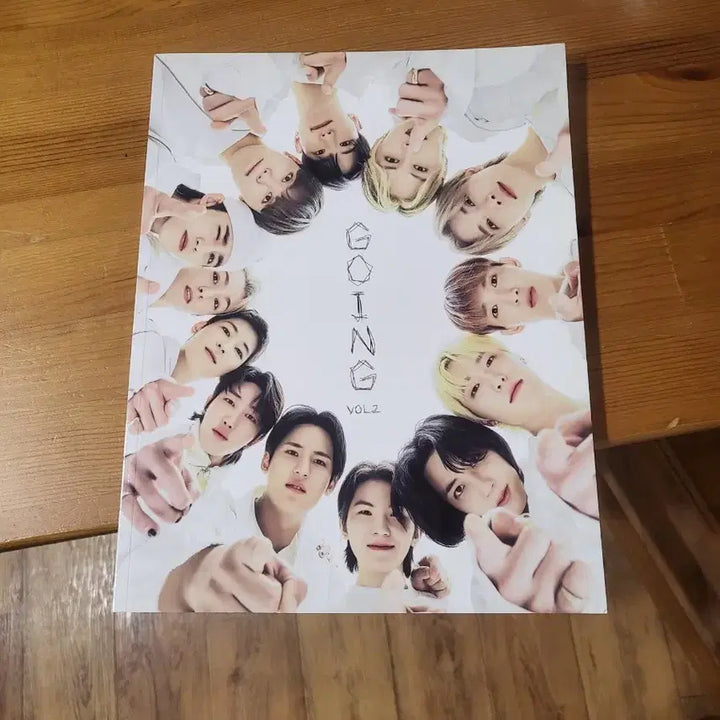 고잉 세븐틴 잡지 포카