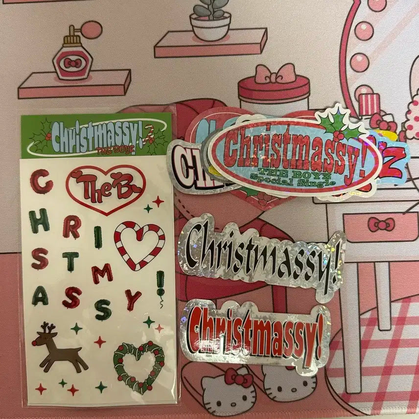 더보이즈 크리스마씨 스티커